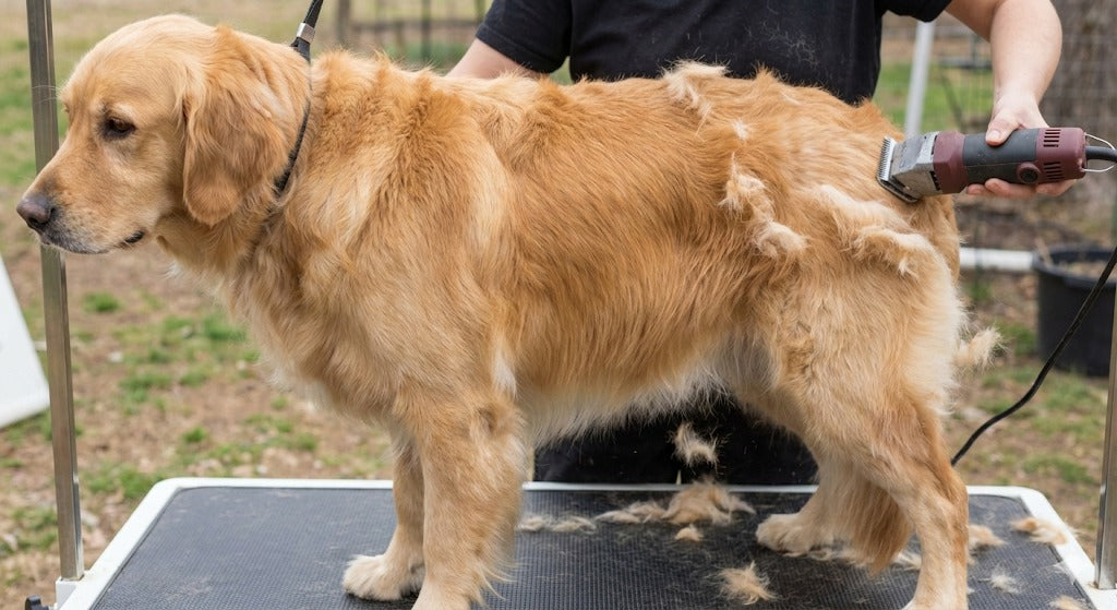 Tondeuse Chien Professionnelle Filaire – Moteur Puissant pour Poils Épais & Denses
